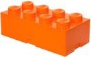 40041760 Pojemnik LEGO 8 pomarańczowy