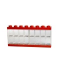 40660001 Pojemnik LEGO na Minifigurki 16 czerwony