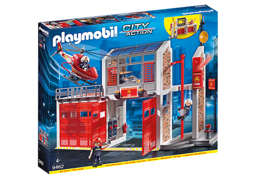 PLAYMOBIL 9462 Duża remiza strażacka