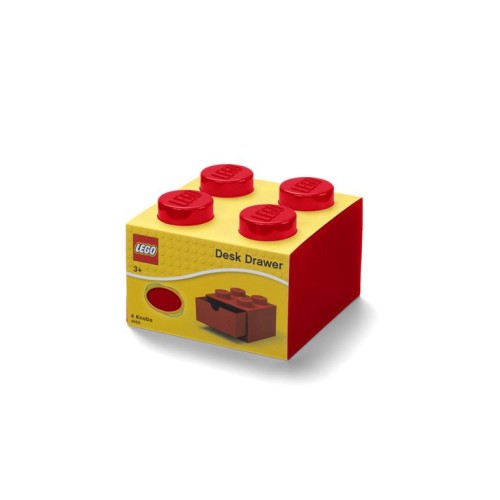 Szuflada LEGO biurko 4 czerwony 40201730