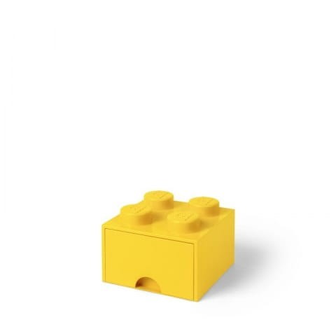 40051732 Pojemnik LEGO Szufladki 4 żółty