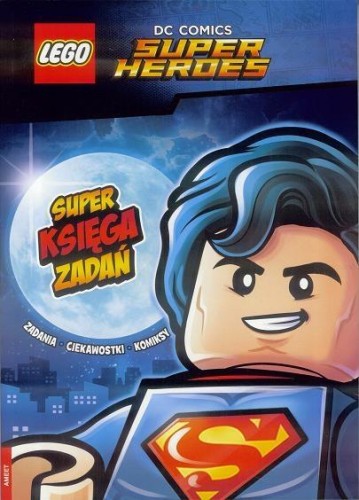 Książka LEGO DC COMICS LNO-450 Super Księga Zadań