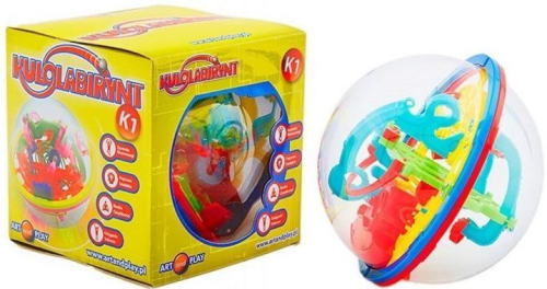 ARTandPLAY 1300 Kulolabirynt K-1 żółty