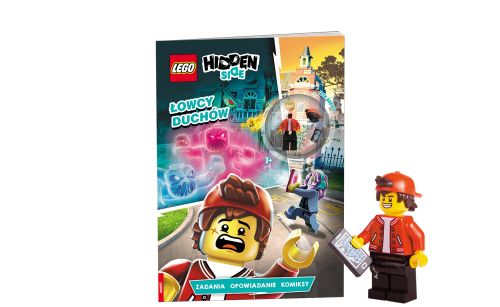 Książka LNC-6550 LEGO Hidden Side Łowcy duchów