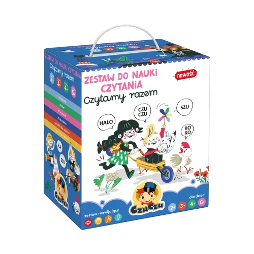 CZUCZU 1416 Czytamy razem - zestaw do nauki czytania