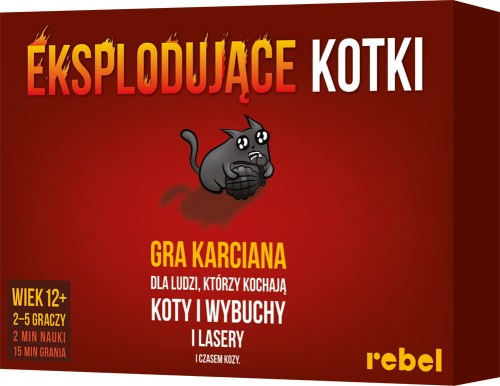 REBEL 0400 Gra Eksplodujące Kotki (nowa edycja)