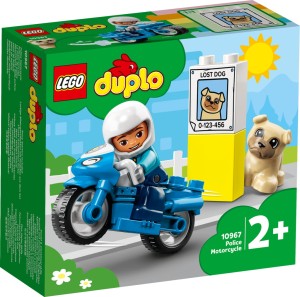 KLOCKI LEGO 10967 Motocykl policyjny Z SERII LEGO DUPLO