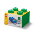 40051734 Pojemnik LEGO Szufladki 4 zielony