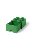 40051734 Pojemnik LEGO Szufladki 4 zielony