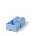40051736 Pojemnik LEGO Szufladki 4 jasnoniebieski