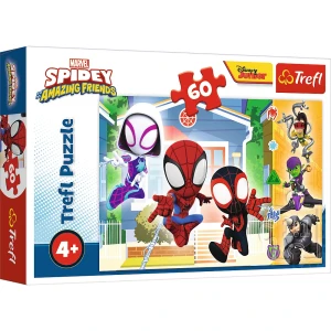 TREFL 17371 Puzzle 60el W świecie Spidey`ego