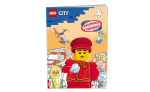 Książka NA-6003 LEGO City Kolorowanka z  naklejkami
