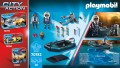 PLAYMOBIL 70782 Policyjny plecak odrzutowy: Aresztowanie złodzieja sztuki