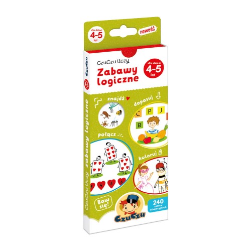 CZUCZU 2367 Zabawy logiczne dla dzieci od 4-5 lat