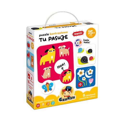 CzuCzu 2009 Puzzle kontrastowe Tu pasuje