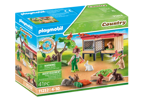 PLAYMOBIL 71252 Klatki z królikami