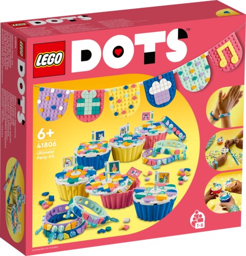 KLOCKI LEGO 41806 Pełny zestaw imprezowy Z SERII LEGO Dots
