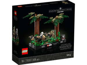 KLOCKI LEGO 75353 Diorama: Pościg na ścigaczu przez Endor Z SERII LEGO Star Wars 