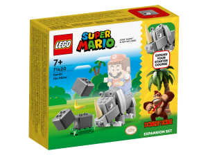 KLOCKI LEGO 71420 Nosorożec Rambi - zestaw rozszerzający Z SERII LEGO MARIO