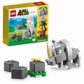 KLOCKI LEGO 71420 Nosorożec Rambi — zestaw rozszerzający Z SERII LEGO MARIO