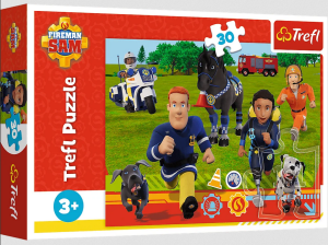TREFL 18297 Puzzle 30 - Gotowi do pomocy