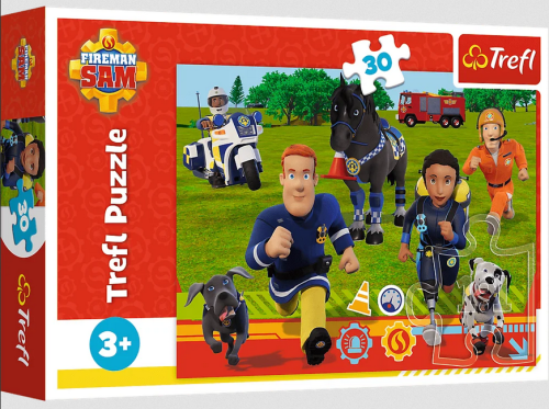 TREFL 18297 Puzzle 30 - Gotowi do pomocy