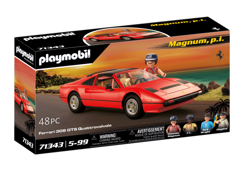 PLAYMOBIL 71343 Magnum, p.i. Ferrari 308 GTS Quattrovalv