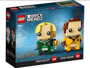 KLOCKI LEGO 40617 Draco Malfoy i Cedric  Diggory Z SERII LEGO Brick Headz