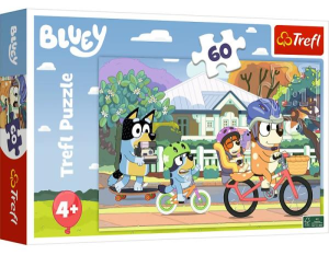 TREFL 17384 Puzzle 60 Wesoły Bluey