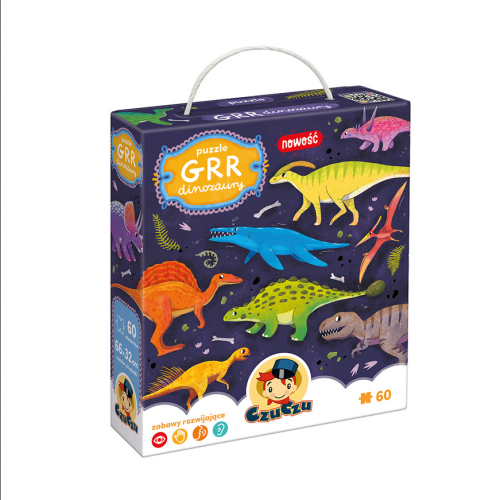 CzuCzu 2412 Puzzle Grr Dinozaury 4+