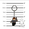LEGO 53275 Metalowy brelok LEGO® Harry Potter™ Ron