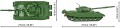 KLOCKI COBI 2625 T-72 M1 (2IN1 DDR&RU)