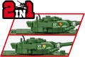 KLOCKI COBI 2625 T-72 M1 (2IN1 DDR&RU)