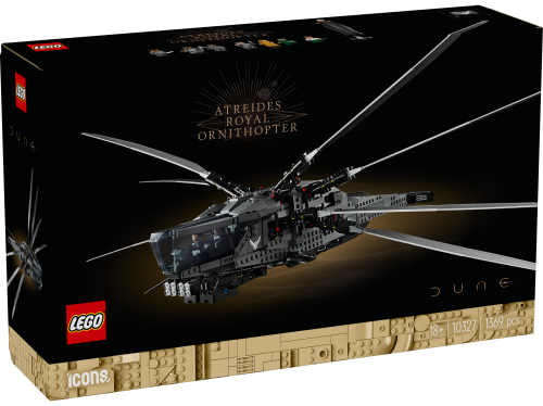 KLOCKI LEGO 10327 Diuna Atreides Royal Ornithopter Z SERII LEGO Icons
