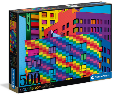 Clementoni 35094 Puzzle 500 el. Kwadraty