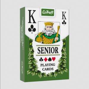 TREFL K14917 Karty Classic Senior 55