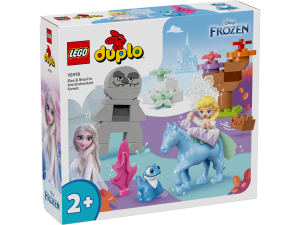 KLOCKI LEGO 10418 Elsa i Bruni w Zaczarowanym Lesie Z SERII LEGO Duplo