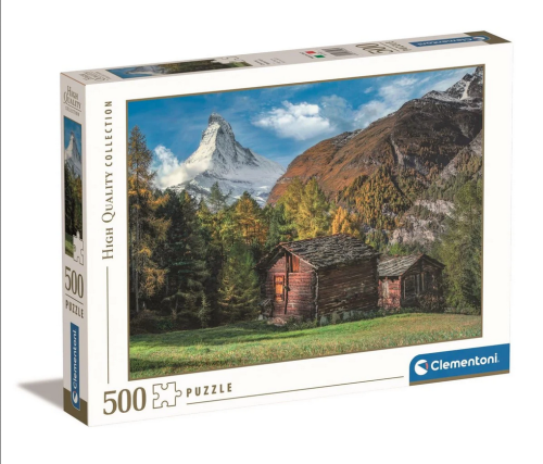 Clementoni 35523 Puzzle 500el Charming Matterhorn