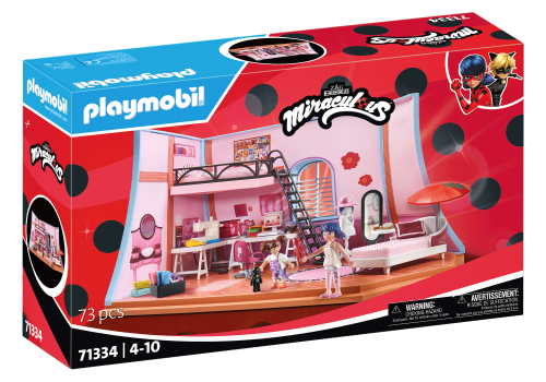 PLAYMOBIL 71334 Miraculum: Poddasze Marinette