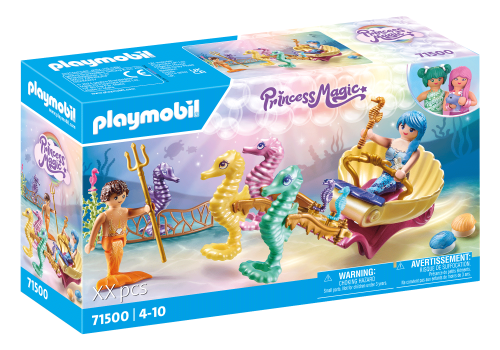 PLAYMOBIL 71500 Podwodni mieszkańcy z powozem koników morskich