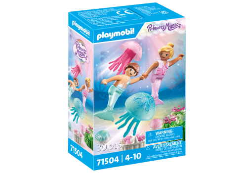 PLAYMOBIL 71504 Małe syrenki z meduzą