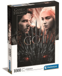 Clementoni 39651  Puzzle 1000el Game of  Thrones. Gra o Tron