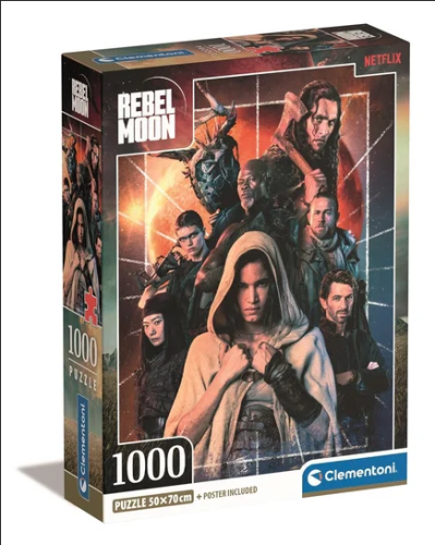 Clementoni 39864 Puzzle 1000el Compact Netflix Rebel Moon