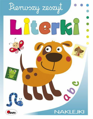 KSIĄŻKA 0159 Książka Pierwszy zeszyt. Literki