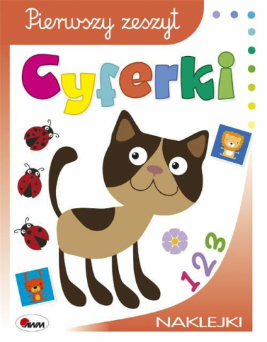 Książka 0166 Pierwszy zeszyt. Cyferki