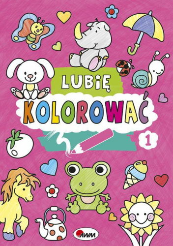 Książka 1354 Lubię kolorować 1
