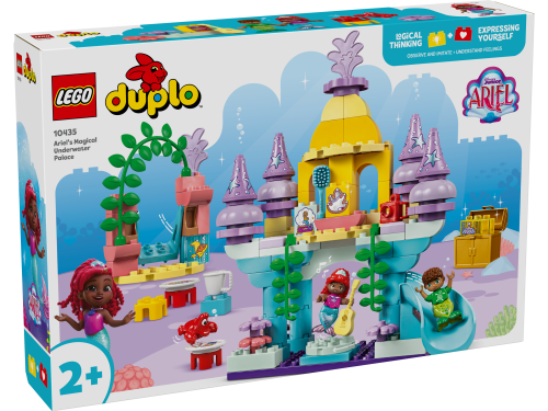 KLOCKI LEGO 10435 Magiczny podwodny pałac Arielki Z SERII LEGO Duplo