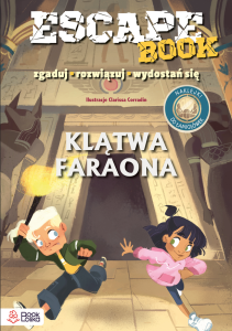 KSIĄŻKA 8913 Escape Books. Klątwa        faraona.