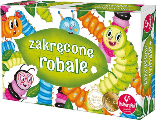 KUKURYKU 3834 Gra Zakręcone Robale