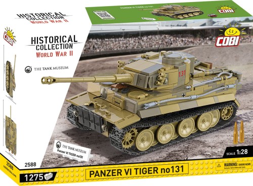 KLOCKI COBI 2588 PANZER VI TIGER I NO 131